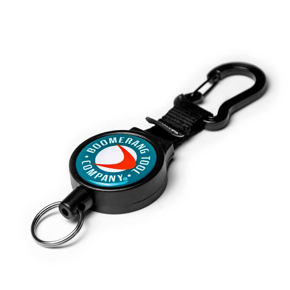 Heavy Duty Fishing Zinger with Carabiner for Fly Fishing Gear and Tools