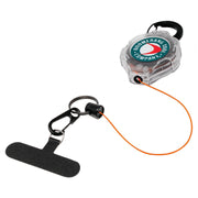 Boomerang Retractable Anti-Drop and Theft Phone Tether with Carabiner and Universal Smartphone Case Anchor