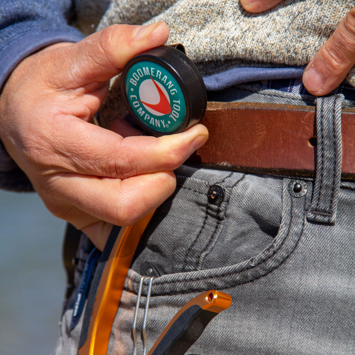 Heavy Duty Fishing Zinger with Belt Clip for Fly Fishing Gear and Tools
