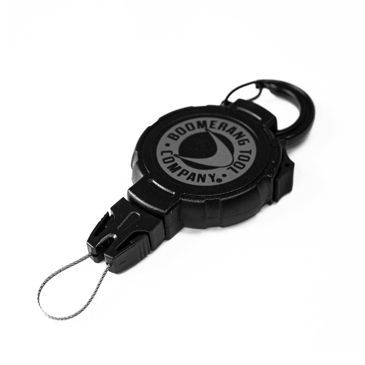 Retractable Scuba Diving Tether with Universal and Split Ring Easy Change End Fittings
