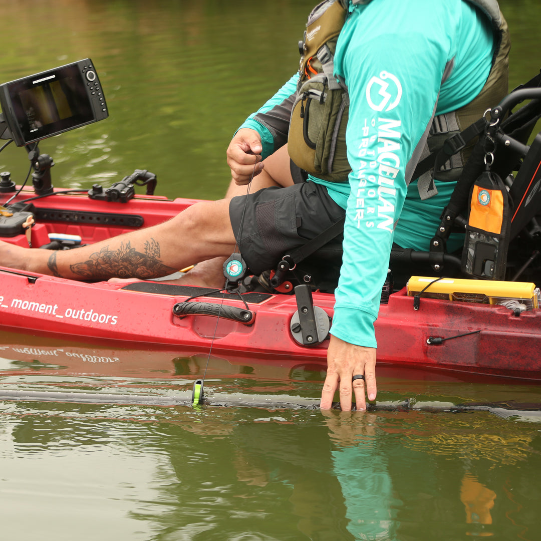 ProGrip Retractable Kayak Paddle Leash Tether for Fishing Rods, Canoe Oars, Paddles, and More