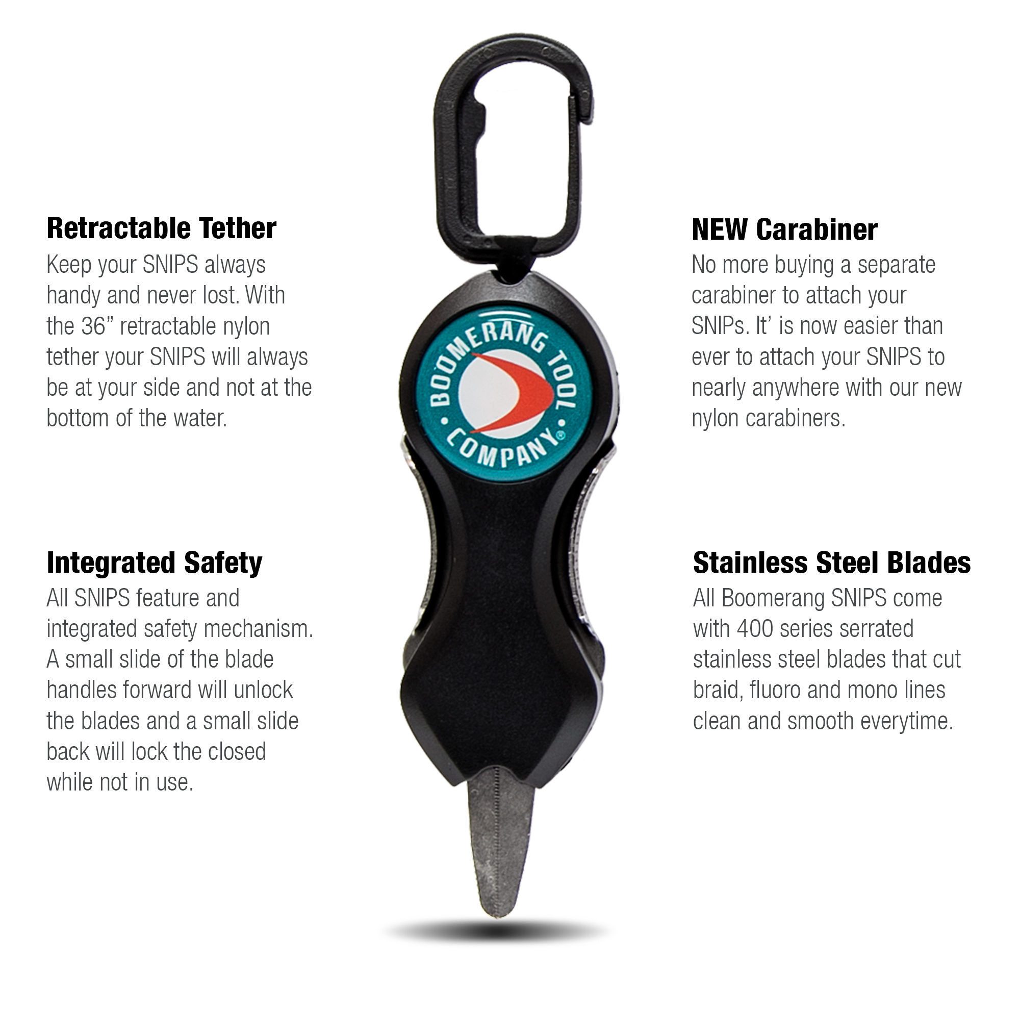 Profil Fly Line Clipper & Snips - Multi-Color, Hook Sharpener, Fly Fishing Christmas Gift