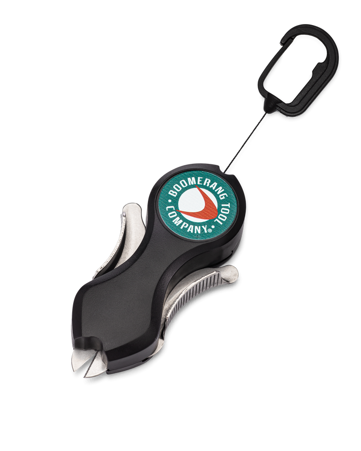3-Piece Angler's Fishing Kit – Knot Tyer, Retractable Line Snip & Zinger Tool Set