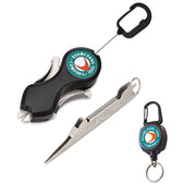 3-Piece Angler's Fishing Kit – Knot Tyer, Retractable Line Snip & Zinger Tool Set