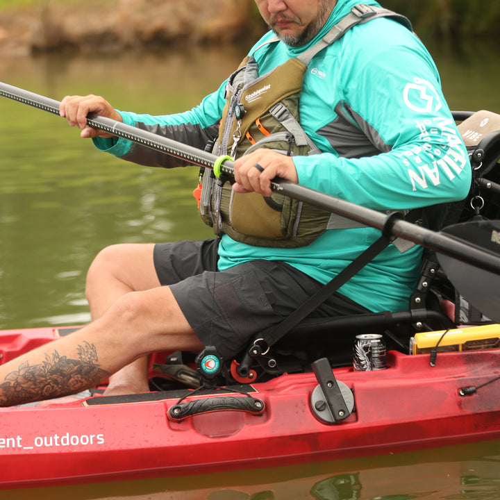 ProGrip Retractable Kayak Paddle Leash Tether for Fishing Rods, Canoe Oars, Paddles, and More