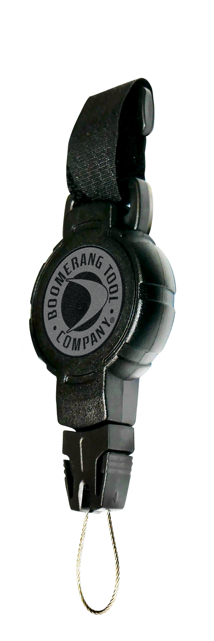 Retractable Scuba Diving Tether with Universal and Split Ring Easy Change End Fittings