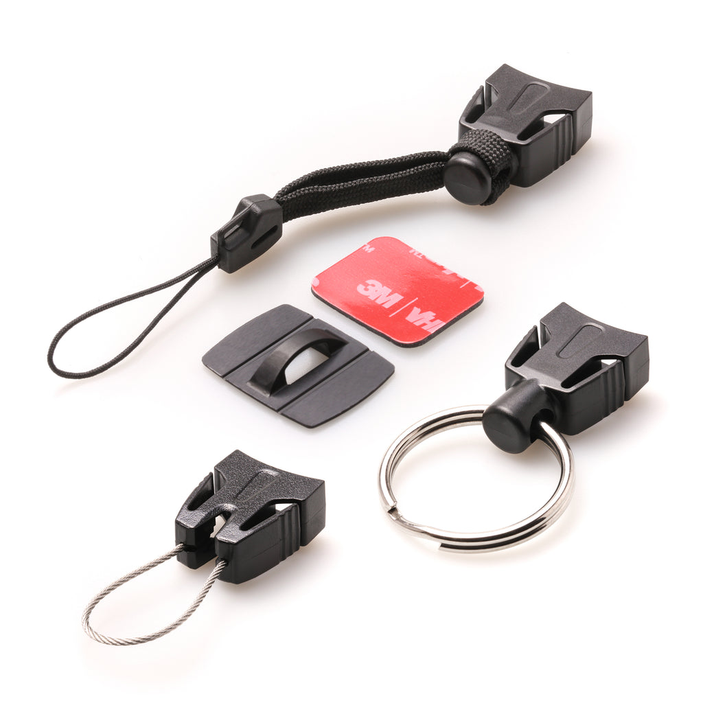 5 Mini Retractable Badge Reels Small Heavy Duty ID Hook 