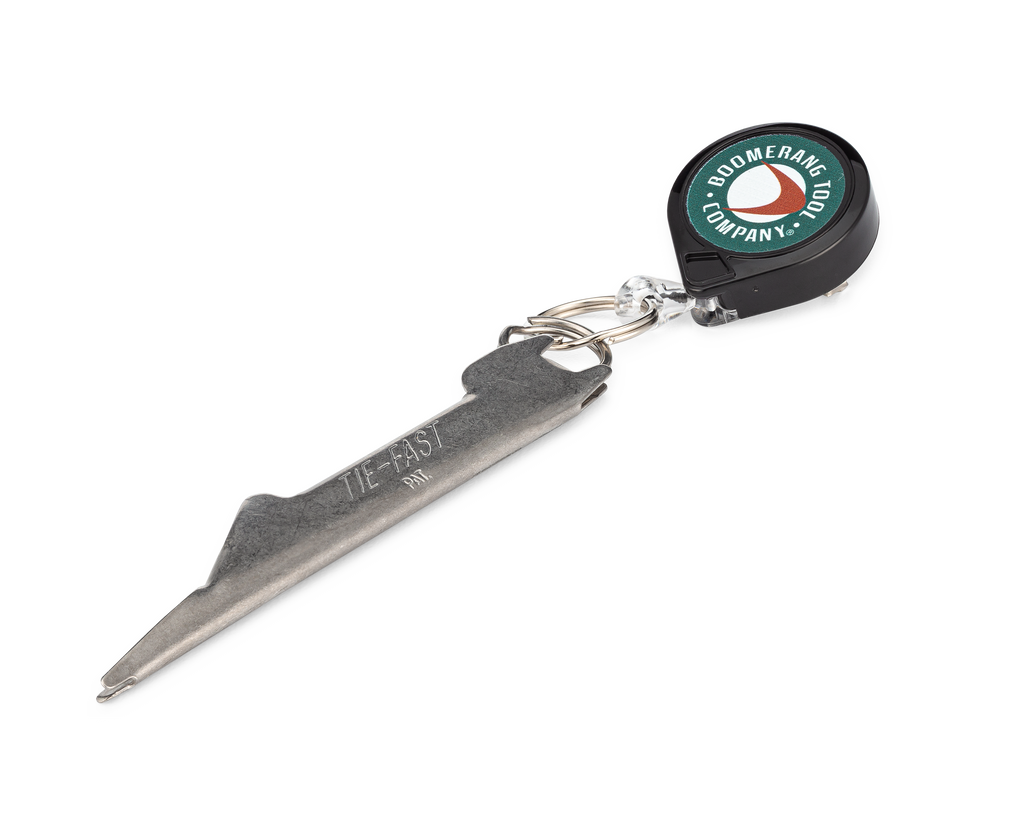 TIE-FAST Original Knot Tyer Fishing Line Tying Tool with Boomerang Ret – Boomerang Retractable Outdoor Products