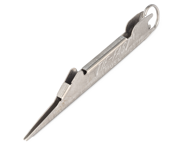 TIE-FAST Original Knot Tyer Fishing Line Tying Tool with Boomerang Retractable Zinger Combo